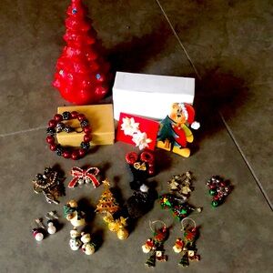 Holiday Costume Jewelry Bundle.